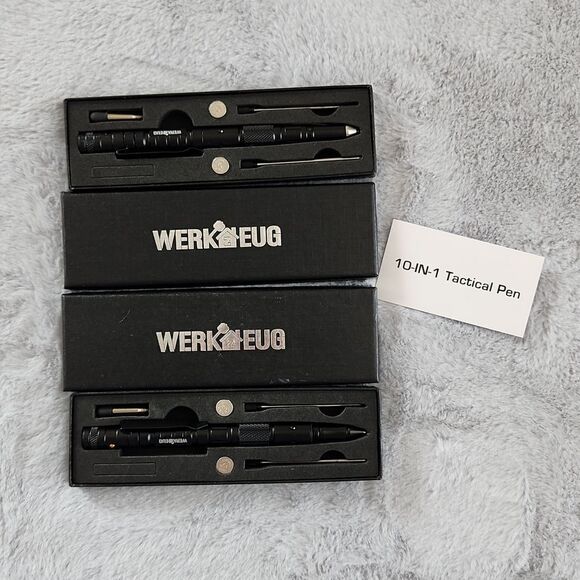 Werkzeug 10 in 1 tactical pen X2 - Picture 1 of 4